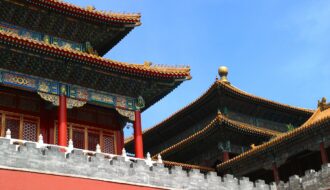 La Cité Interdite, palais Impérial au centre de Pékin