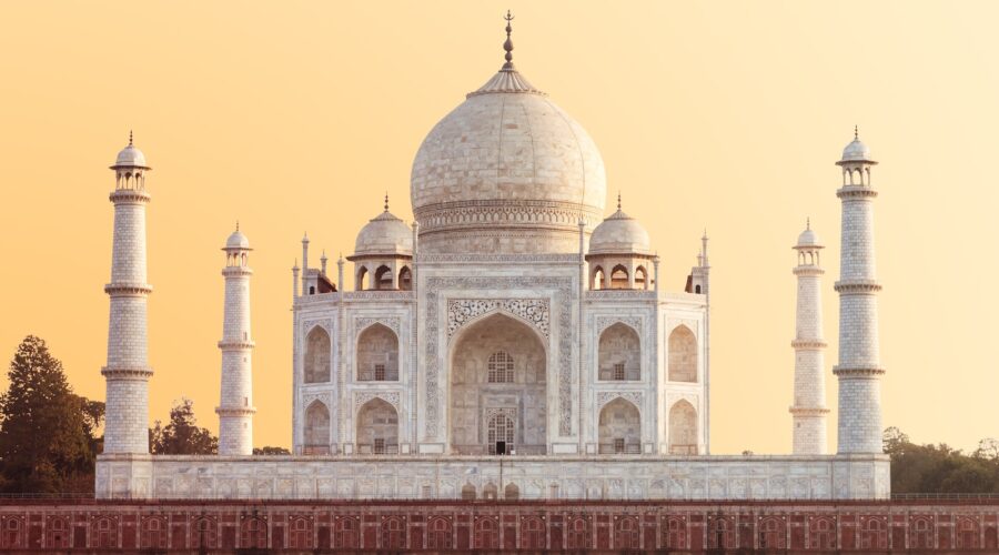 Le Taj Mahal, symbole de l'Inde