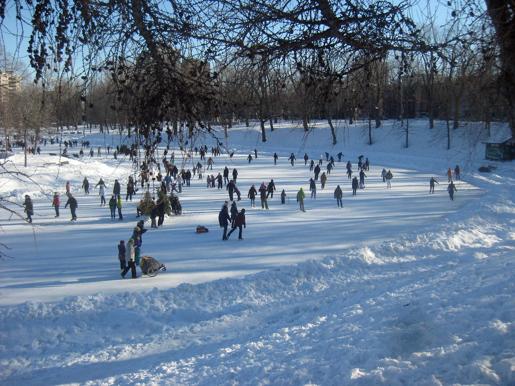 Patinoire à Montreal