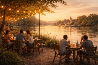 Suivre un fleuve, de cafés en guinguettes : voyager autrement le long de la Saône