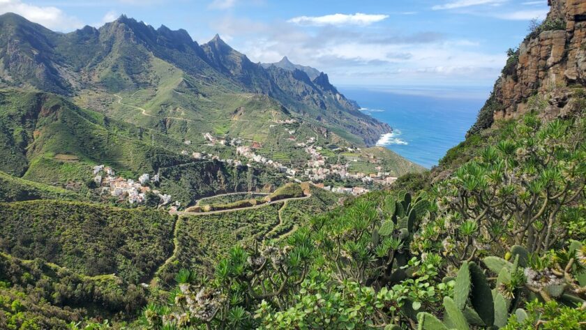 Tenerife : la TF-12 et le parque rural de Anaga
