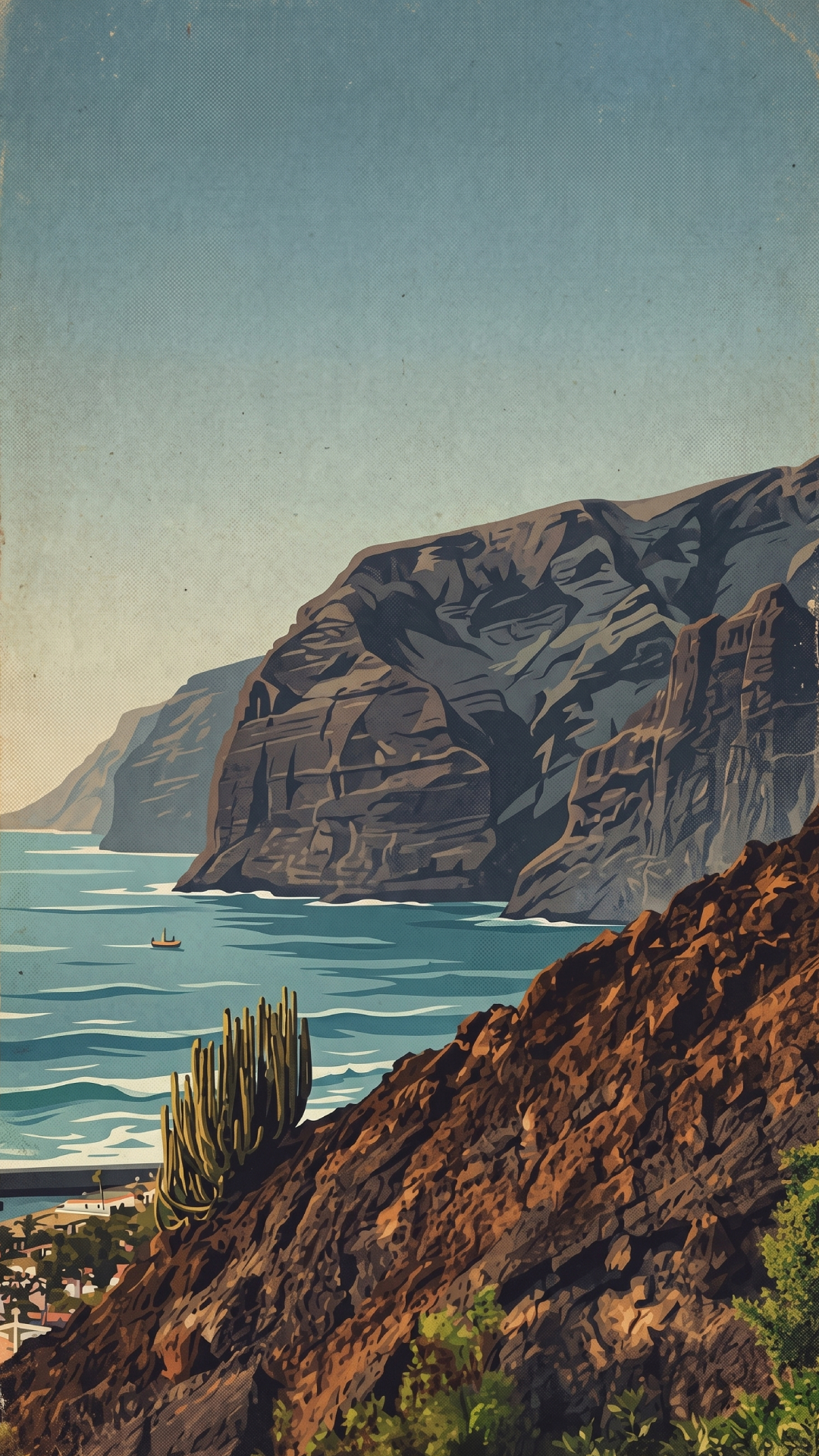 La marina de Los Gigantes est l'un des meilleurs endroits pour découvrir ces géants de roche.